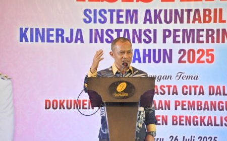 Wabup Bagus Santoso Sampaikan Komitmen Pemkab Bengkalis Perkuat Akuntabilitas