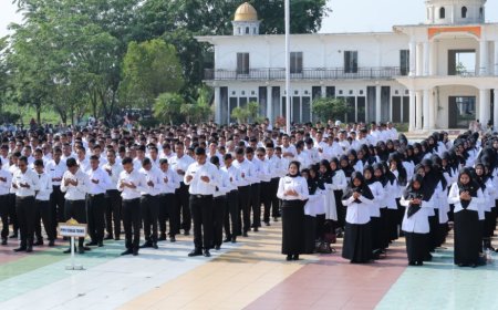 Lantik 1156 PPPK Rokan Hilir, Wabup: Jangan Sampai Terlilit Hutang Demi Gaya