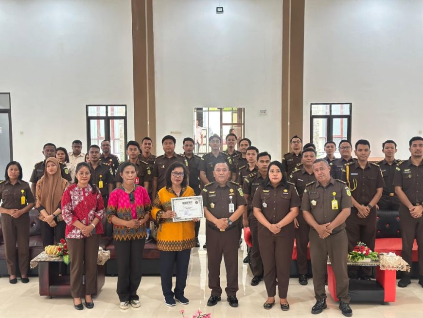 Kejari Seram Bagian Barat Ikuti Sosialisasi SLB Negeri Piru