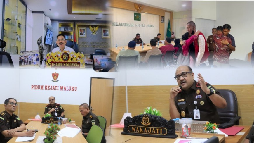 Kejati Maluku Berhasil  Tuntaskan Kasus Pencemaran Nama Baik dan Penyalahgunaan Narkotika Melalui Keadilan Restoratif