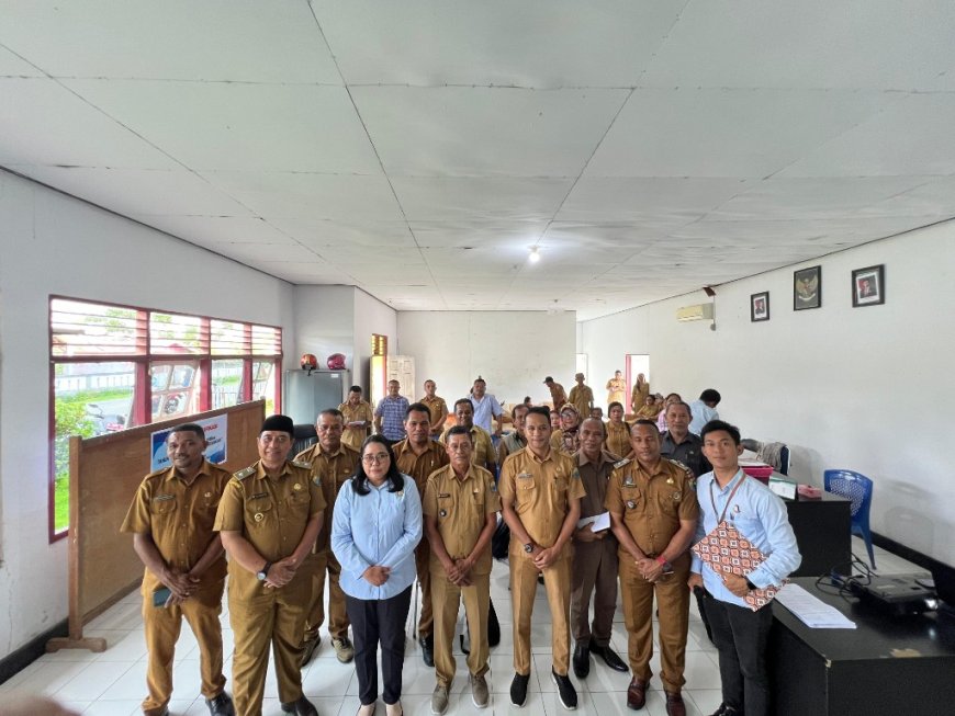 Kajari SBB Gelar Sosialisasi Pendampingan Hukum Dana Desa Di Kecamatan Kairatu
