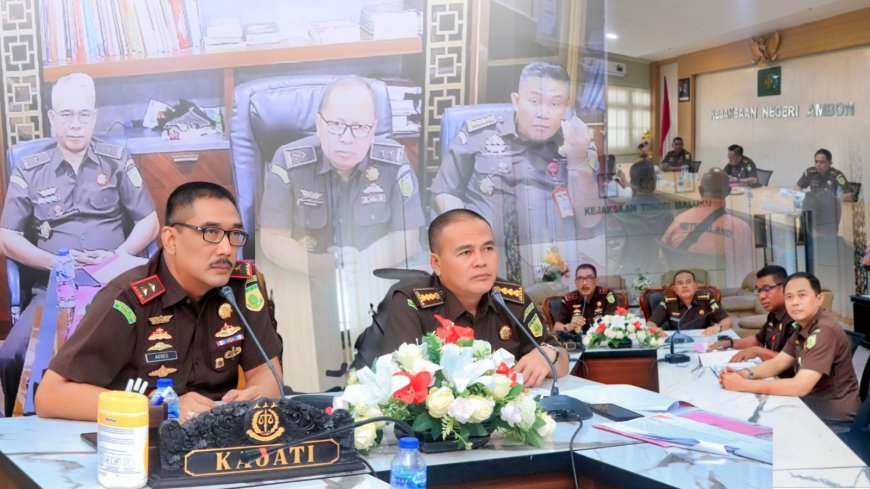 Kejati Maluku Kembali Tuntaskan Kasus Narkotika Melalui Keadilan Restoratif
