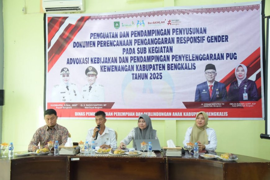 Bupati Bengkalis Buka Pelatihan Pendampingan dan Penyusunan Dokumen Perencanaan Penganggaran Responsif Gender