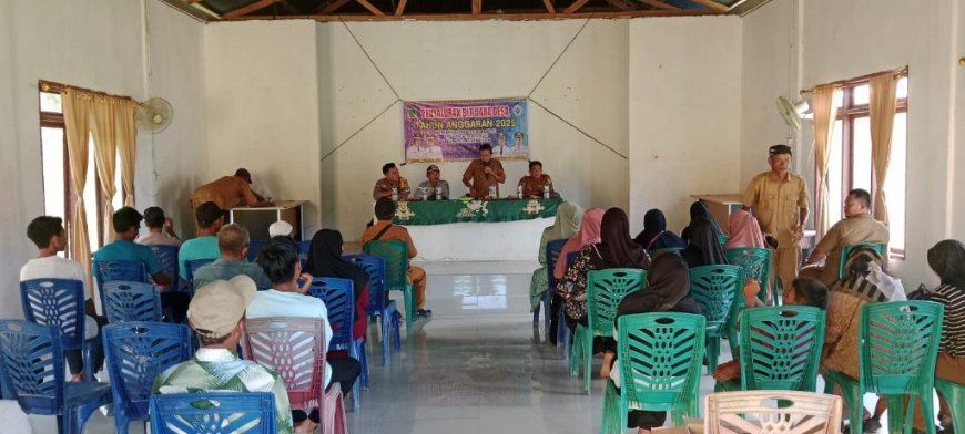 Kepenghuluan Teluk Bano Bangun Gedung Tahfiz Qur'an