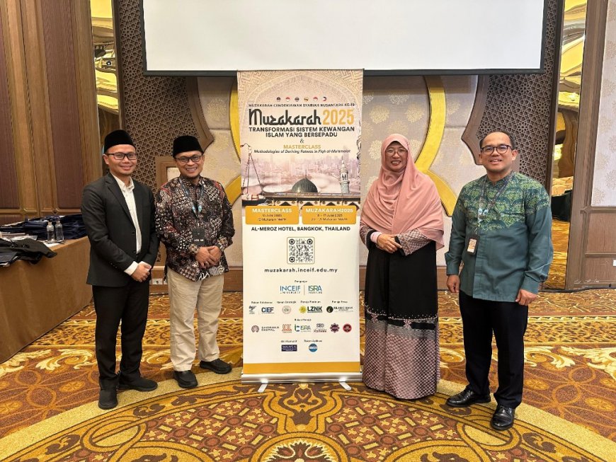 Muzakarah 2025  Di Bangkok Berharap Keuangan Syariah Di Thailand Menggeliat