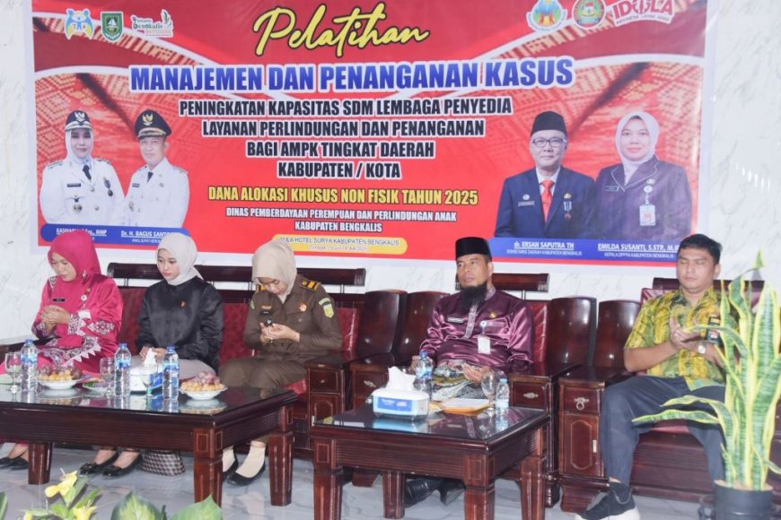 Bupati Bengkalis Minta  Penanganan Kasus Kekerasan Terhadap Perempuan dan Anak Ditangani Secara Tepat, Cepat dan Terpadu