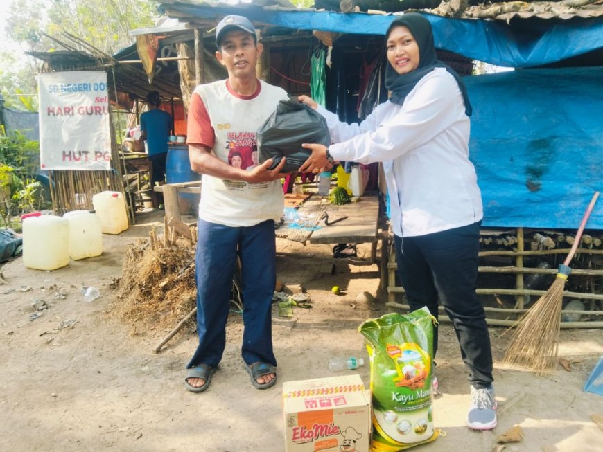 Sebanyak 20 Paket Sembako Untuk Warga Kurang Mampu Dari JMSI Inhu