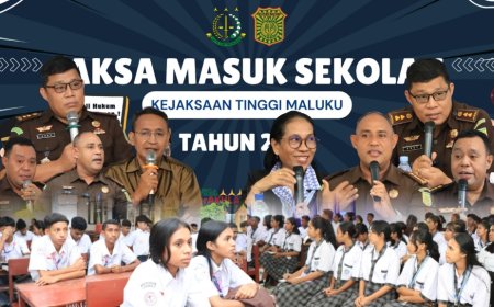 Cegah Bullying dan Penyalahgunaan Medsos, Jaksa Bentuk Agen Perubahan Di SMA Kristen YPKPM dan SMA Kristen Rehoboth Ambon 