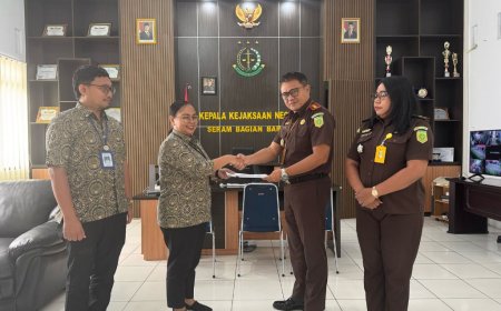 Kajari SBB Terima Delapan Surat Kuasa Khusus Kepala BPJS Tentang Tunggakan Iuran BPJS