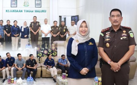 Kajati Maluku Sambut Kunjungan Dirjen Bea Cukai