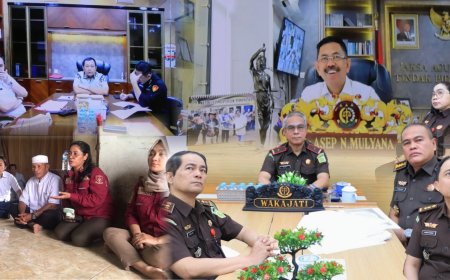 Kajati Maluku dan Kejati SBB Sampaikan Keberhasilannya Hentikan Perkara Berdasarkan Keadilan Restoratif ke Kejagung RI