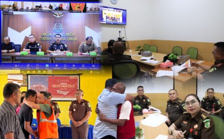 Kejati Maluku Kembali Berhasil Tuntaskan Kasus Narkotika dan Kasus Penganiayaan Melalui Keadilan Restoratif 