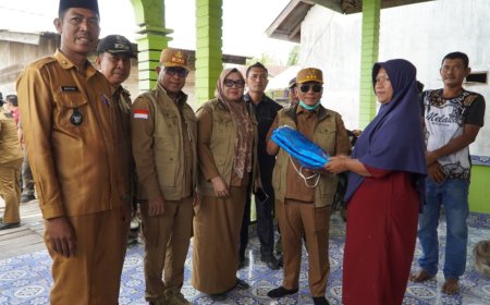 Bistamam Tinjau Lokasi KLB Malaria Di Dua Kecamatan Di Rohil 