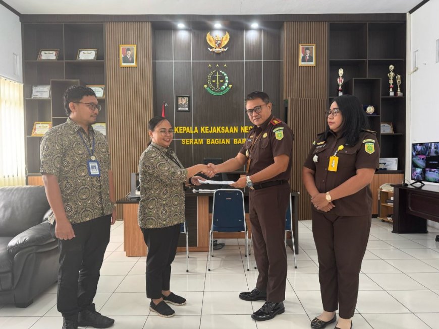 Kajari SBB Terima Delapan Surat Kuasa Khusus Kepala BPJS Tentang Tunggakan Iuran BPJS