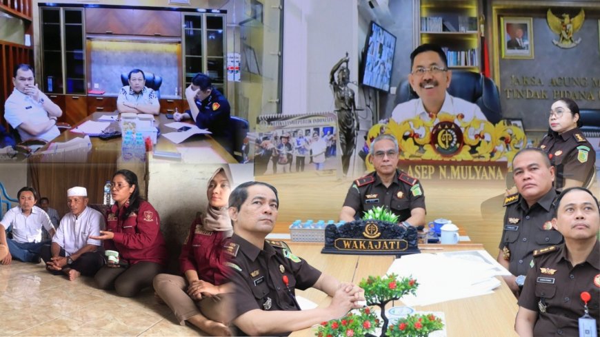 Kajati Maluku dan Kejati SBB Sampaikan Keberhasilannya Hentikan Perkara Berdasarkan Keadilan Restoratif ke Kejagung RI