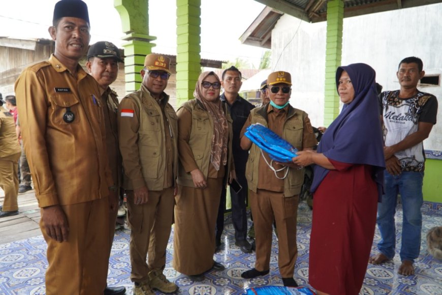 Bistamam Tinjau Lokasi KLB Malaria Di Dua Kecamatan Di Rohil