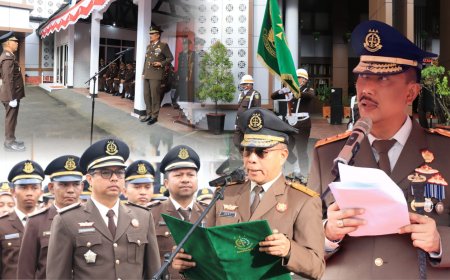 Kajati Maluku Jadi Inspektur Upacara Hari Lahir Kejaksaan ke-80 Perdana 