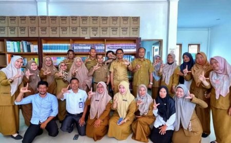 Wabup Rokan Hilir Apresiasi Peningkatan Layanan Perpustakaan Daerah