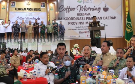 Kajati Maluku Sebut Pentingnya Bangun Sinergi Seluruh Forkopimda