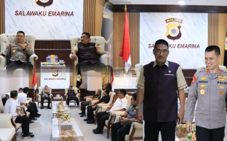 Kajati Maluku Agoes SP Datangi Polda Maluku Ada Apa?