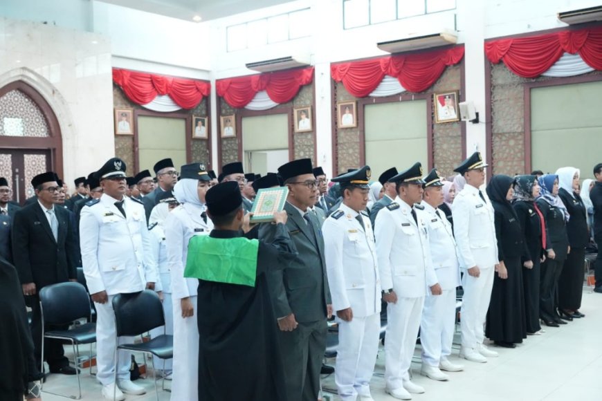 Bupati Kampar Lantik 66 Orang Pejabat Administrator dan Pengawas
