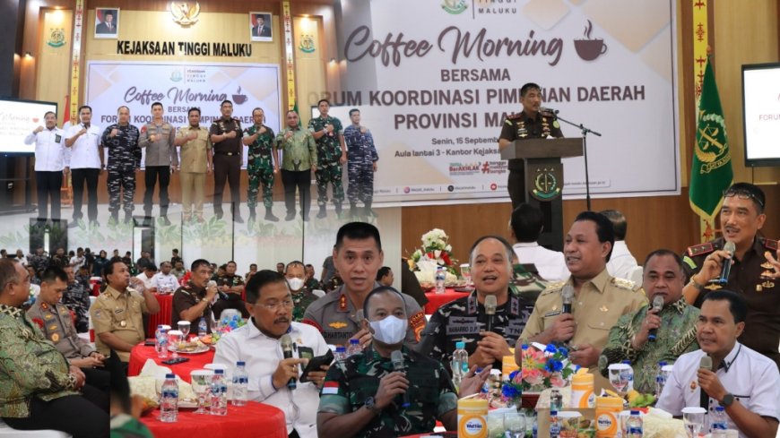 Kajati Maluku Sebut Pentingnya Bangun Sinergi Seluruh Forkopimda