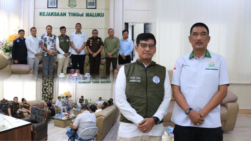 Direktur Penindakan Pidana Kehutanan Temui Kajati Maluku