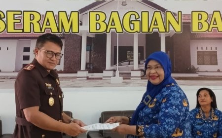 Kajari SBB dan Dinas Pendidikan Tandatangani MoU Pendampingan Hukum Pengelolaan Dana BOSP