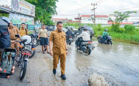 Agung Nugroho dan Markarius Komit Bangun 29 Ruas Jalan Dioverlay Hingga Akhir Tahun