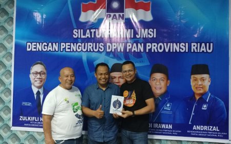 JMSI Riau Silaturahmi dengan DPW PAN Riau