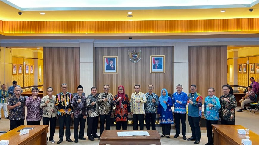 Sekda Rohil Hadiri Monev SP4N LAPOR Bersama KemenPAN-RB dan Diskominfo Se-Provinsi Riau ‎