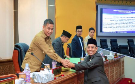 DPRD Kampar Demharkan Pidato KUA dan PPAS Tahun Anggaran 2026