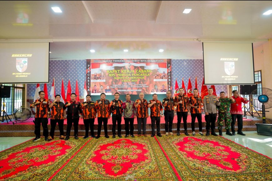 Maksimalkan Peran Ormas, Bupati Bengkalis Beri Arahan Khusus di Rakercab PP