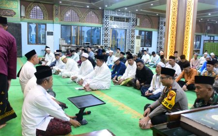 Bengkalis Sambut 2026 dengan Zikir di Masjid Istiqomah