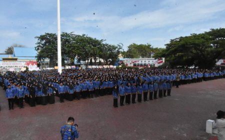 Bupati Bengkalis Serahkan SK PPPK Paruh Waktu 2026