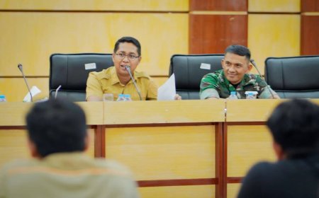 Wakil Bupati Rohil Pimpin Rapat Percepatan Perbaikan Jalan Lintas