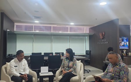 Bupati Kampar Temui Wamen PU Ajukan Pembangunan Empat Ruas Jalan Strategis Di Kampar