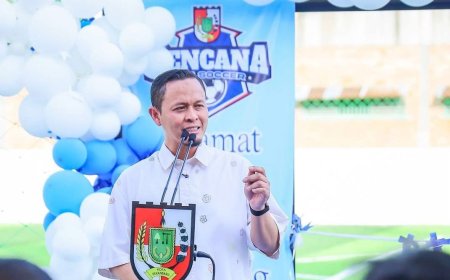 Wako Pekanbaru Bangun Fasilitas Olahraga Gratis Seluruh Kecamatan