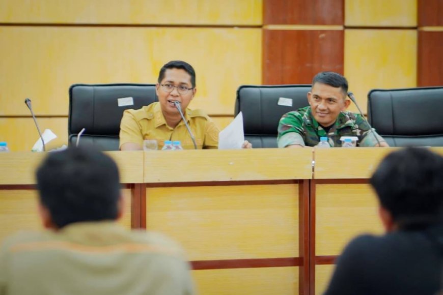 Wakil Bupati Rohil Pimpin Rapat Percepatan Perbaikan Jalan Lintas