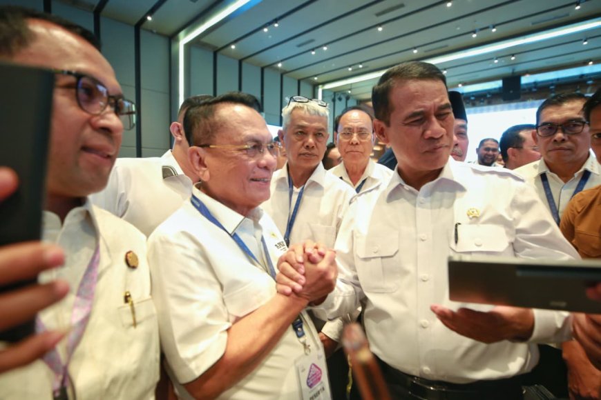 Bupati Rohil Perkuat Sinergi Pusat-Daerah di Rakernas Apkasi