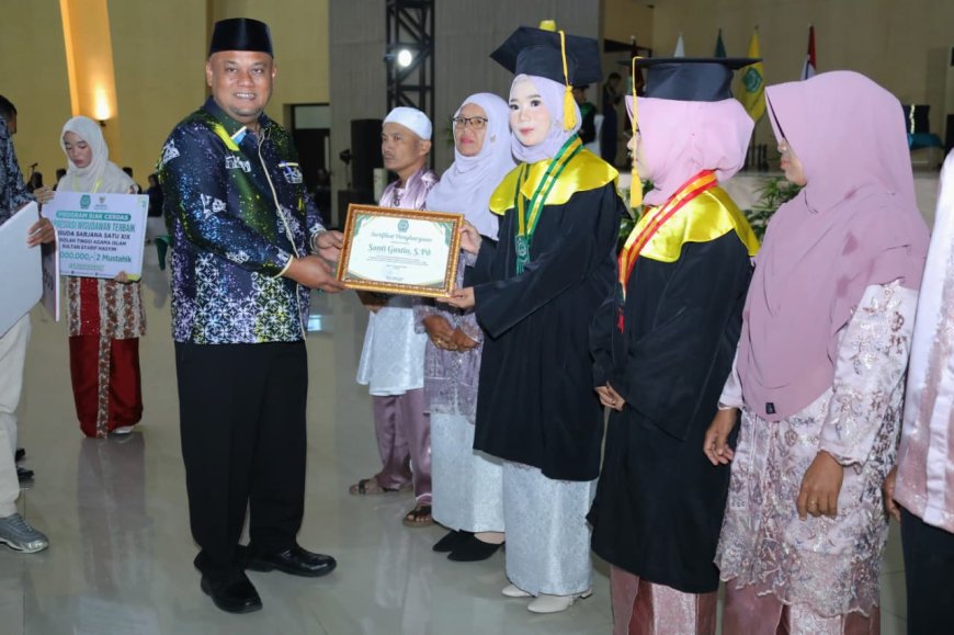 Wabup Siak Minta Lulusan STAI Beri Kontribusi Nyata Bagi Siak