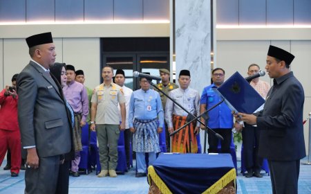 Wawako Pekanbaru Resmi Lantik 22 Pejabat Eselon III Dan IV