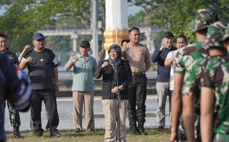 Gotong Royong Serentak di Siak, Bupati Afni Ingatkan Bersih-Bersih Tanggung Jawab Semua Pihak
