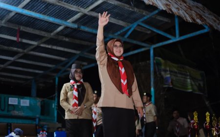 Bupati Siak Buka Perkemahan Akbar II dan Lomba Ketangkasan Penggalang