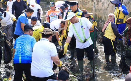 Sukseskan Gerakan Indonesia ASRI, Pemko Pekanbaru dan Pemprov Riau Gelar Goro Bersama