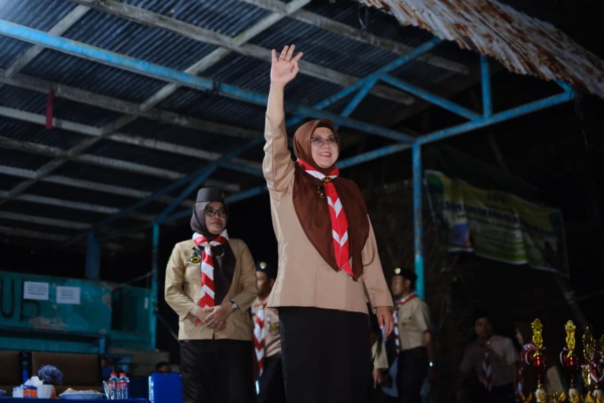 Bupati Siak Buka Perkemahan Akbar II dan Lomba Ketangkasan Penggalang