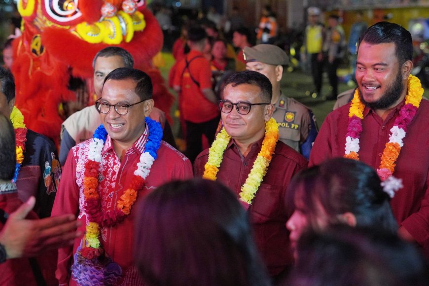 Sekda Fauzi Efrizal Hadiri Malam Imlek 2577 Bagansiapiapi