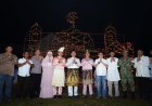 Wawako Pekanbaru Apresiasi Festival Lampu Colok di Bukit Raya