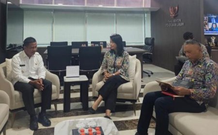 Bupati Kampar Temui Wamen PU Ajukan Pembangunan Empat Ruas Jalan Strategis Di Kampar