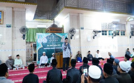 Peringati Nuzulul Qur’an 1447 H, Pemkab Kampar Datangkan Ust. Hafiz Salim Pemeran Bang Salim pada Sinetron Si Entong ke Masjid Al Ittihad Kuok